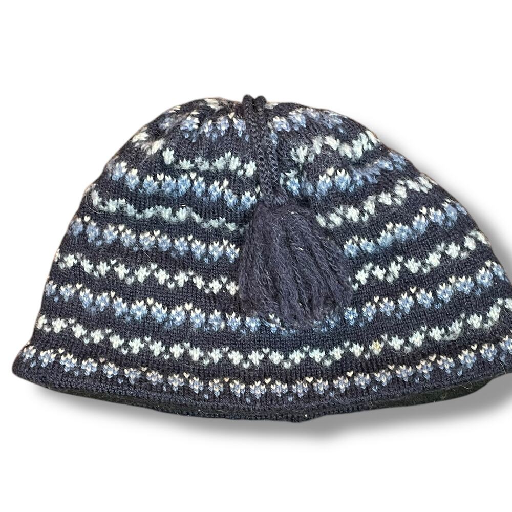 Merkley Headgear Men Beanie Hat 100% Wool Tassel Lined Ski Snowboard Made Canada - Picture 9 of 12
